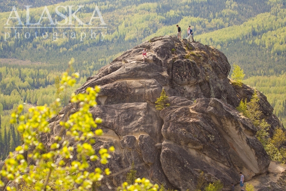 People can scramble all over the various rock formations at Angel Rocks.