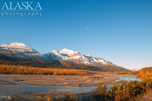 The Lowe River about eight miles outside of Valdez.