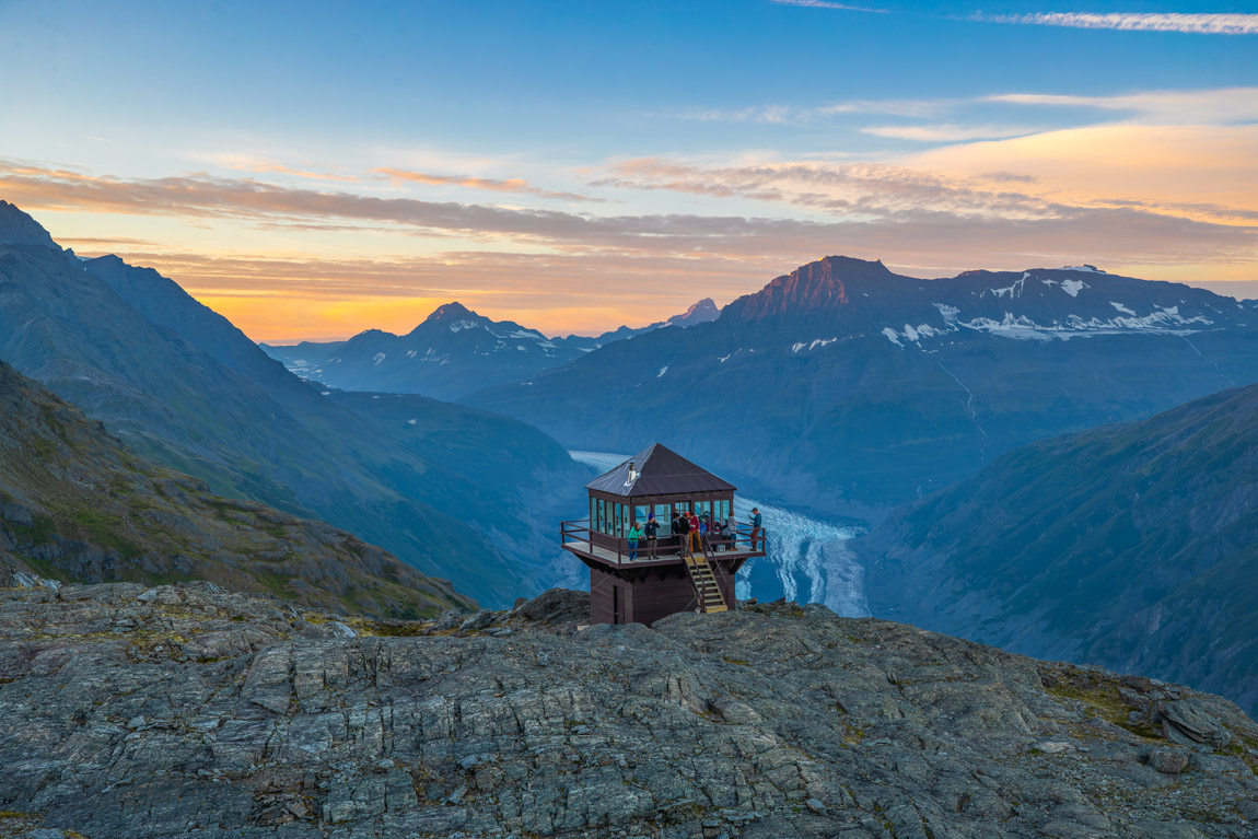 Alaska fire lookout wilderness lodging