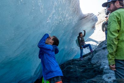 Fill up on fresh glacier water. It's refreshing on those hot summer days.