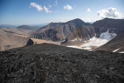 Fire Creek drainage and Northernmost Glacier