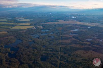 Twin Island Lake, Alder Pond, and Lost Lake with a few other lakes.