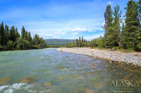 Kids fish in Beaver Creek near Horsfeld.