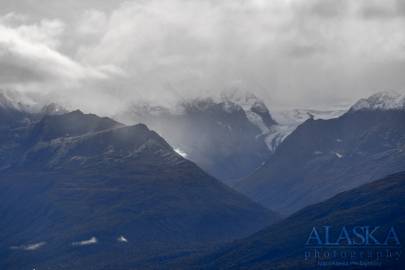 Hunter Creek Glacier as seen from Hatch Peak.