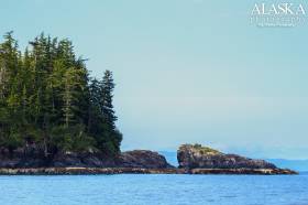 Iceberg Point on Glacier Island, Prince William Sound.