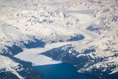 Meares Glacier. April 2023.