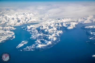 Point Freemantle from Columbia Bay up Valdez Arm.