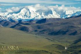 Mount Natazhat from the north.