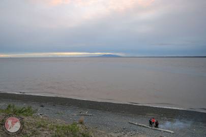 The beach at Point Woronzof.