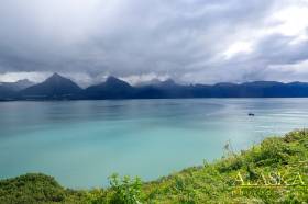 Looking out across Port Valdez from Shoup Bay Trail.