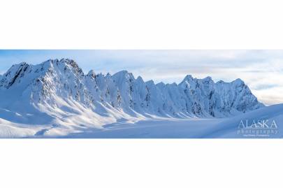 Looking at The Books across Heiden Glacier.