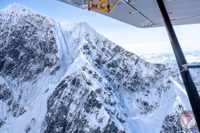 The north face of Ultima Thule Peak.