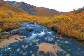 Upper Willow Creek with Bullion Mountain running through the background.