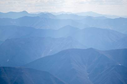 Looking across the Shublik Mountains