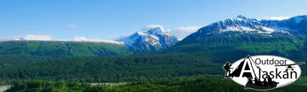 The view of Flower Mountain and the Klehini River from about 1/3 the way up Surgeon Mountain. Taken June 21, 2009.