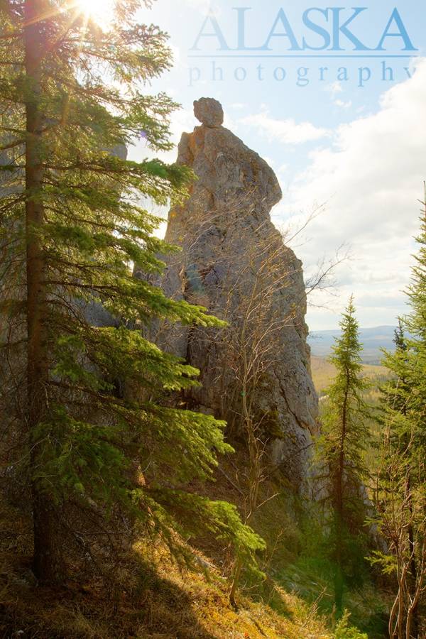 A little tor off Falcon Rock.