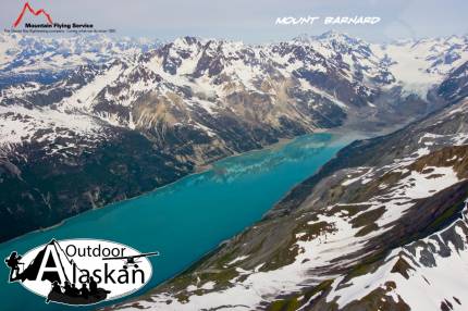 Rendu Inlet and Rendu Glacier. As well as Mount Barnard. July 2009.