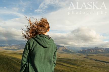 Incase you were wondering it can be VERY windy hiking along the trail.